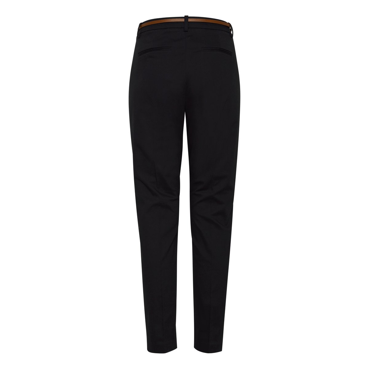 Pantalon tailleur coupe slim à longueur cheville noir, B.YOUNG