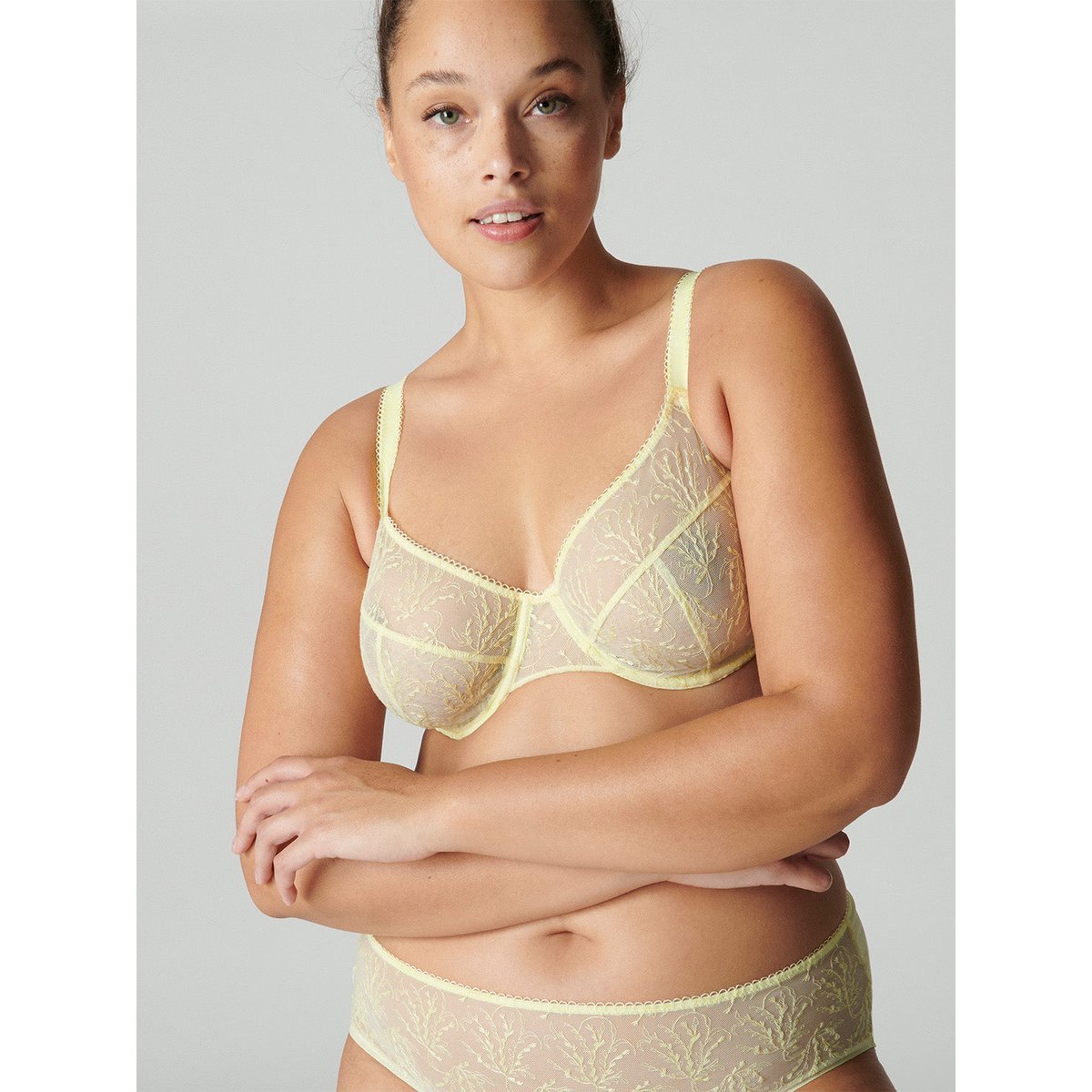 Soutien-gorge emboitant, OPALINE jaune, SIMONE PERELE