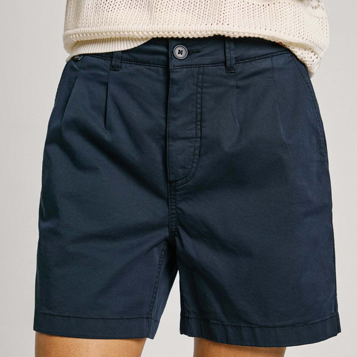 Bermuda Chino Coupe Regular bleu dulwich, PEPE JEANS