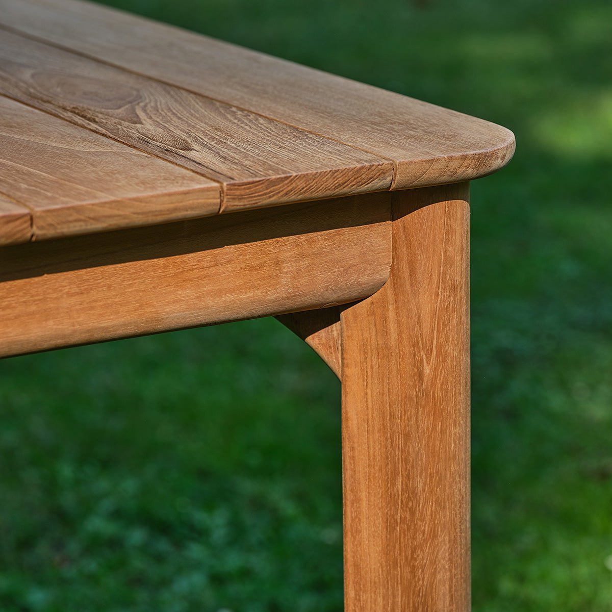 Table de jardin en teck 4 personnes PIANA naturel, BERAH GETAH