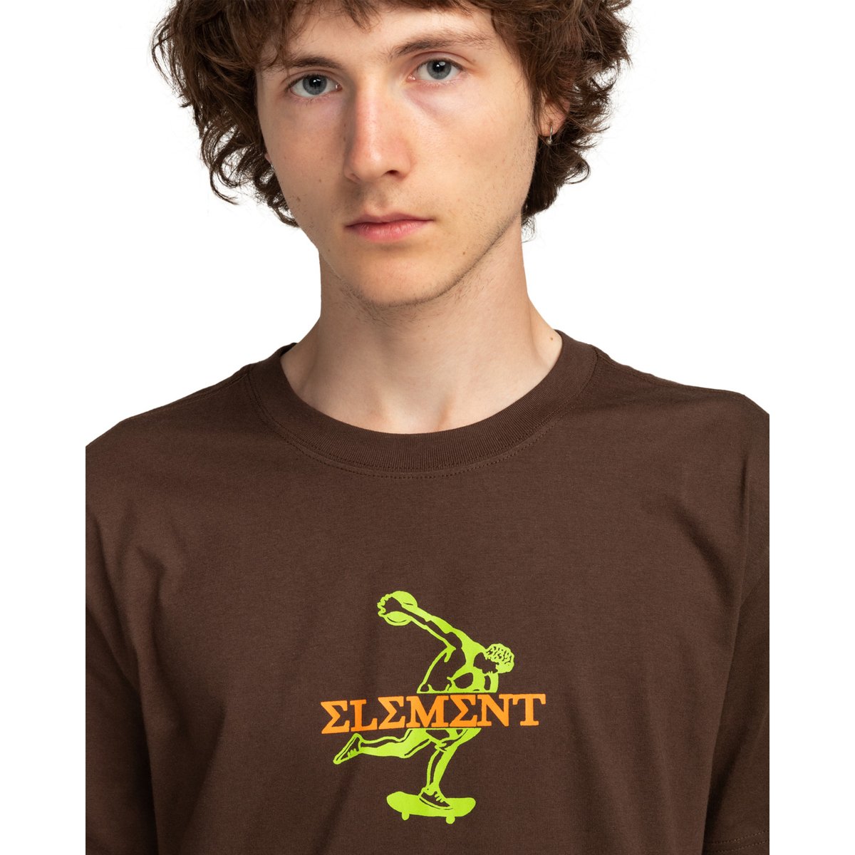 T-shirt à manches courtes ALL DISCIPLINES marron bracken, ELEMENT