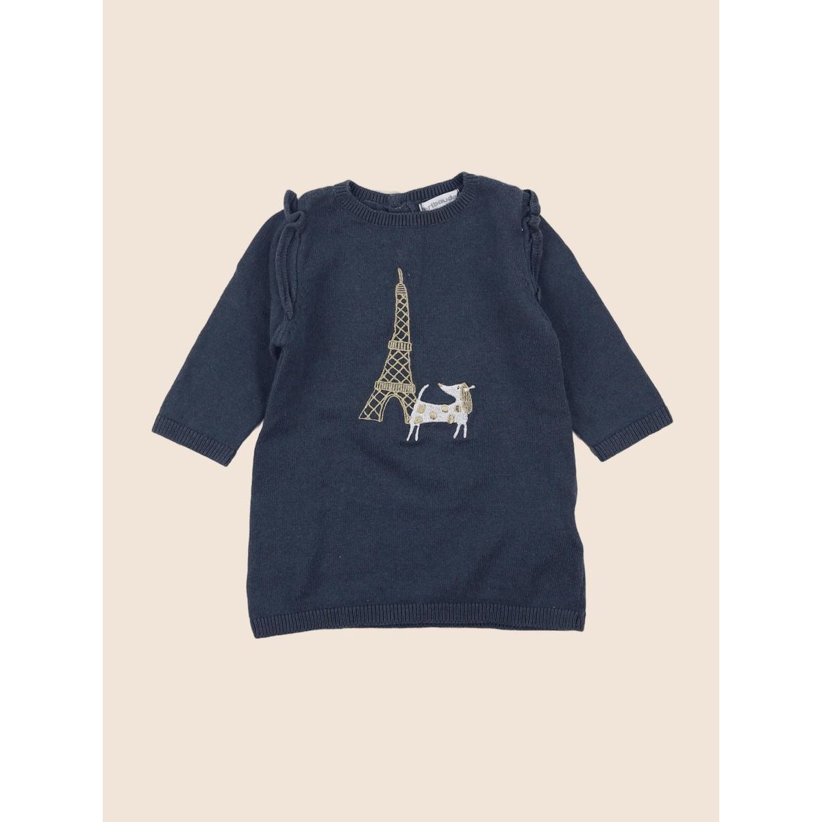 Robe - Très bon état gris, VERTBAUDET