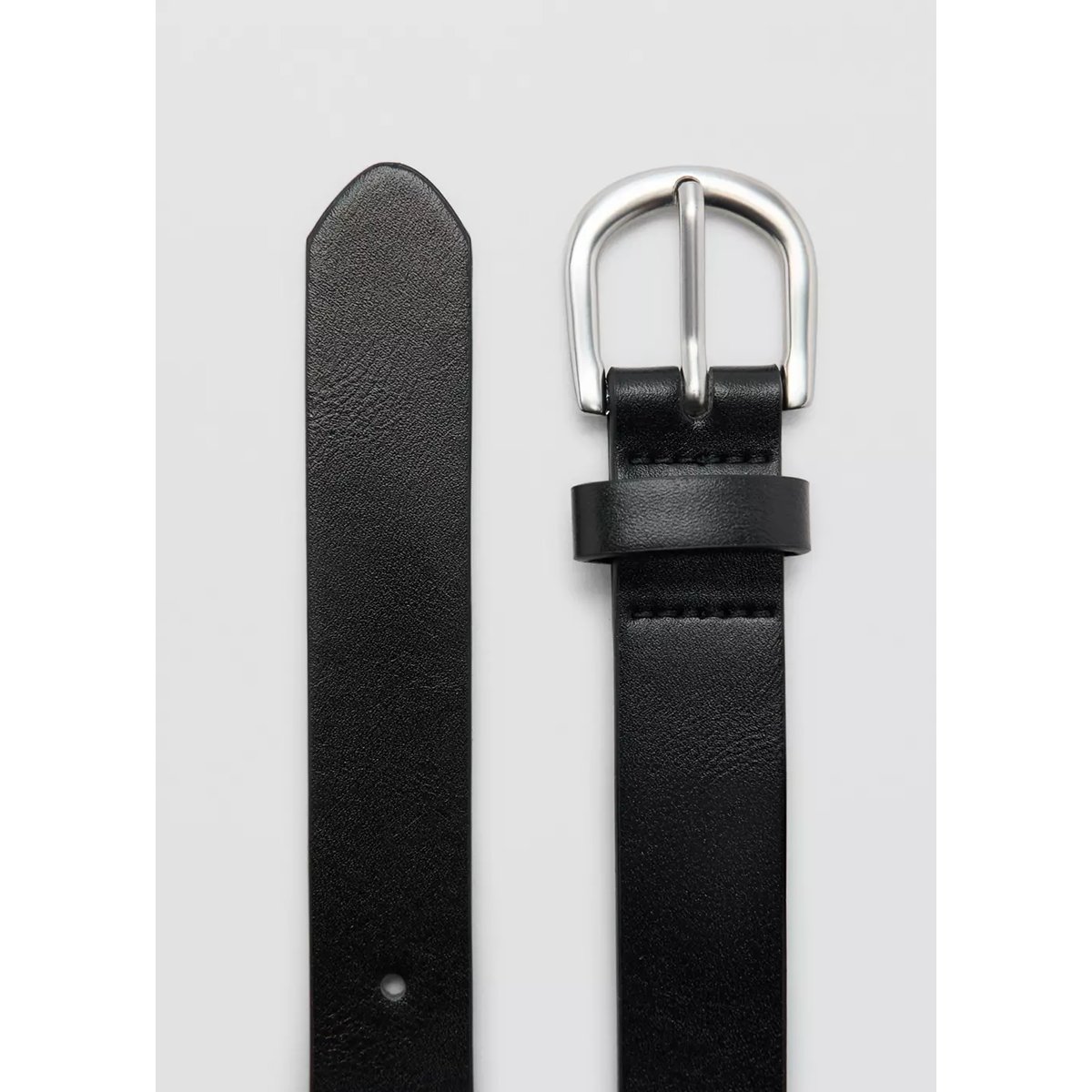 Ceinture simili-cuir noir, MANGO KIDS
