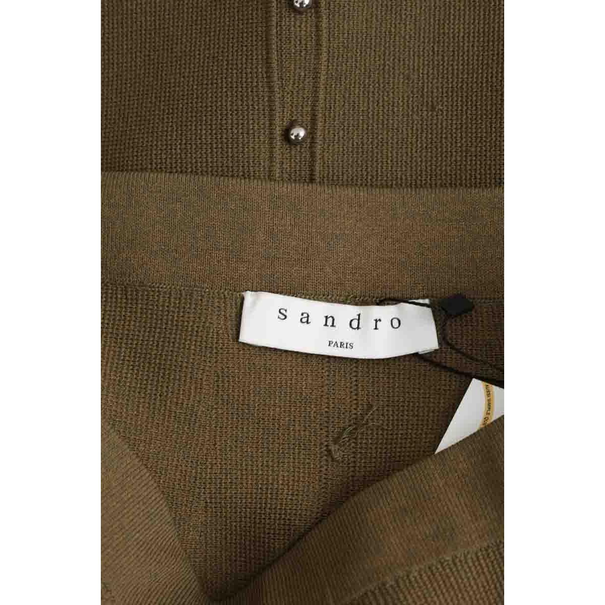 Jupe - Bon État kaki, SANDRO