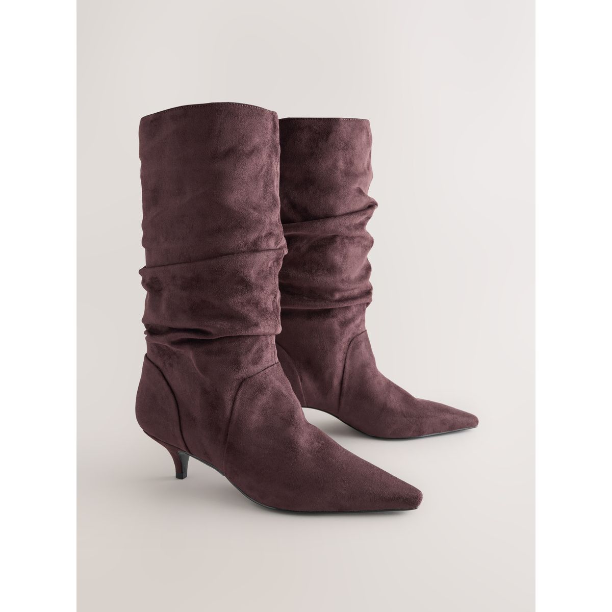 Bottines souples bout pointu forever comfort® marron chocolat, NEXT