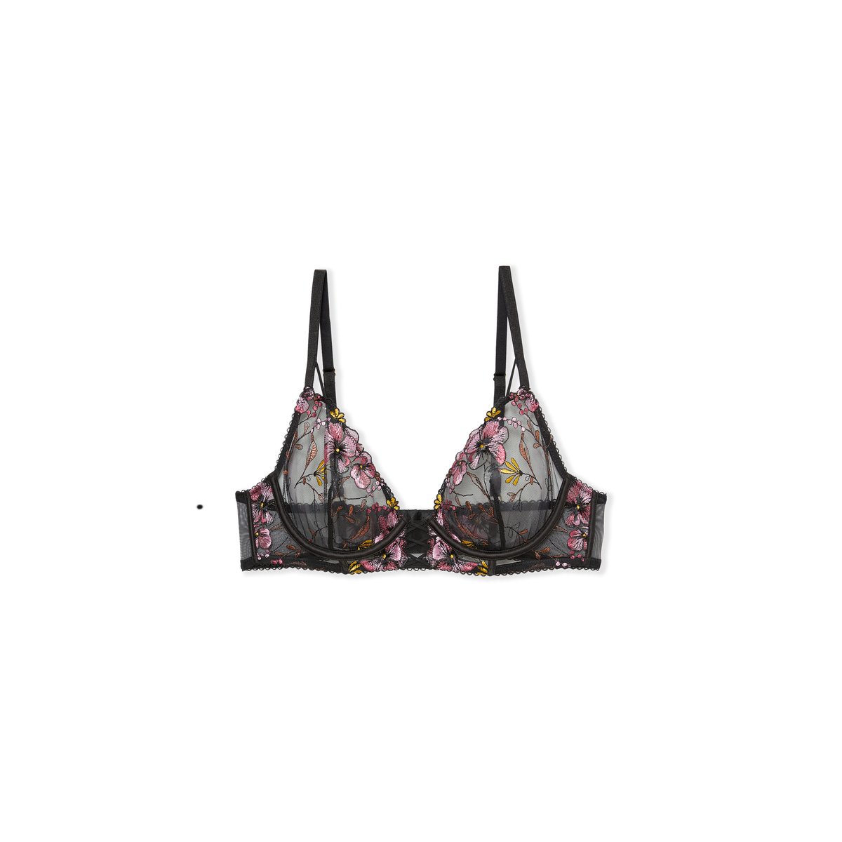 Soutien-gorge avec broderie NOVA noir, ETAM
