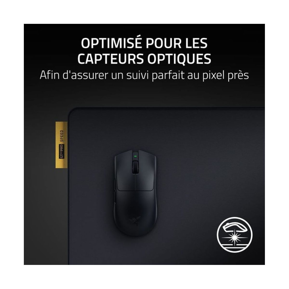 Tapis de souris GIGANTUS V2 PRO L SPEED couleur unique, RAZER