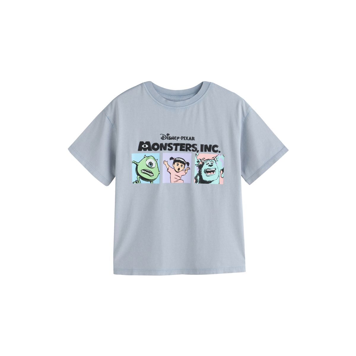 T-shirt oversize à motif charbon disney monstres et cie, NEXT