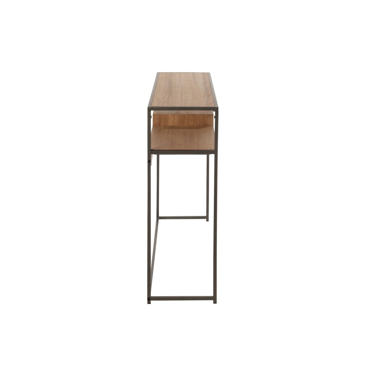 Console design en bois et métal avec 1 tiroir - ESTER bois clair, HELLIN, DEPUIS 1862