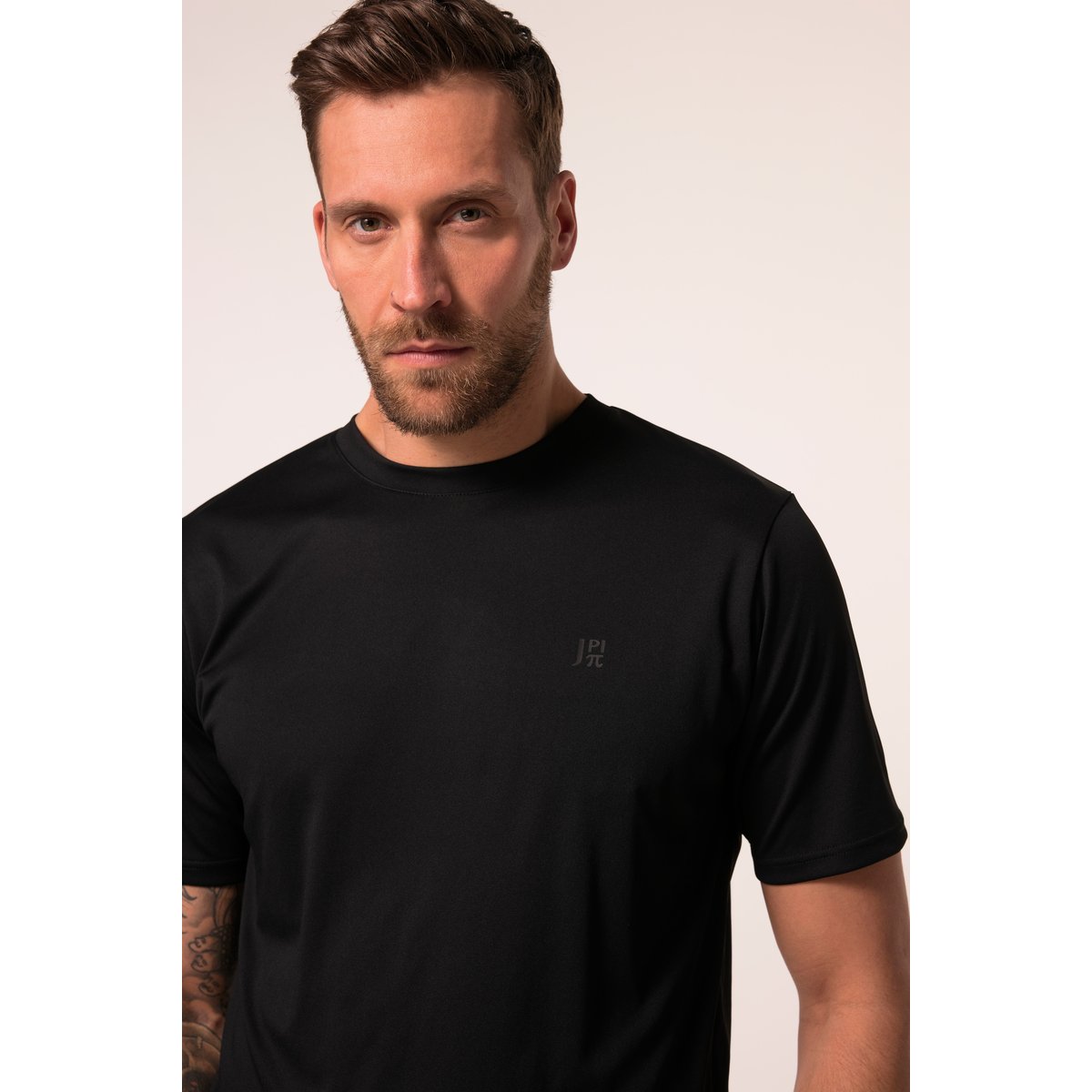 T-shirt à manches courtes, imprimé au dos noir, JP1880