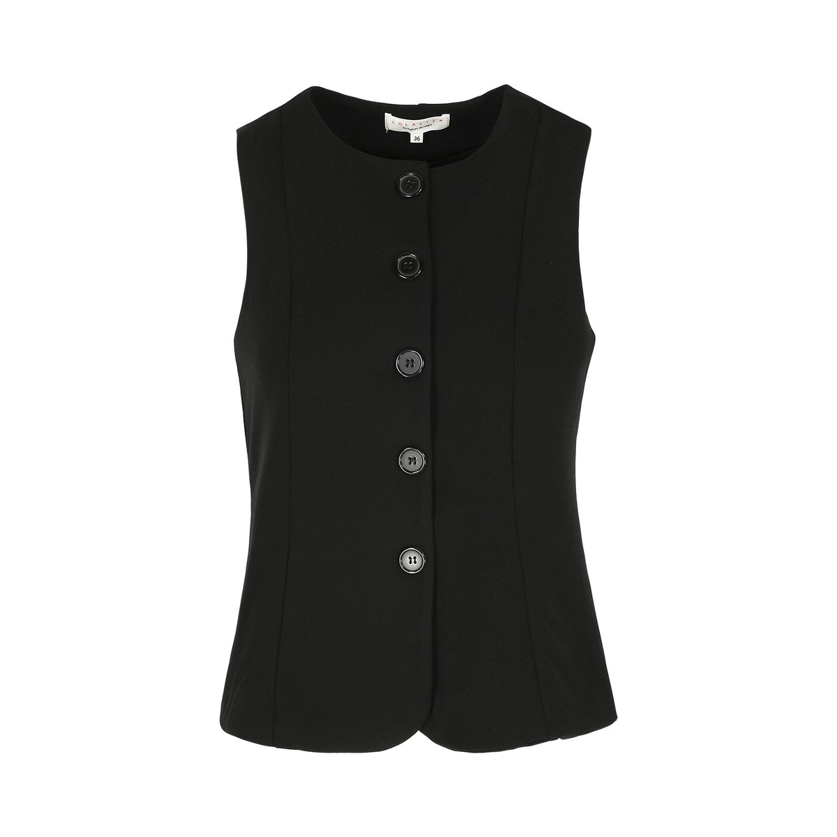 Gilet sans manches noir, LOLALIZA