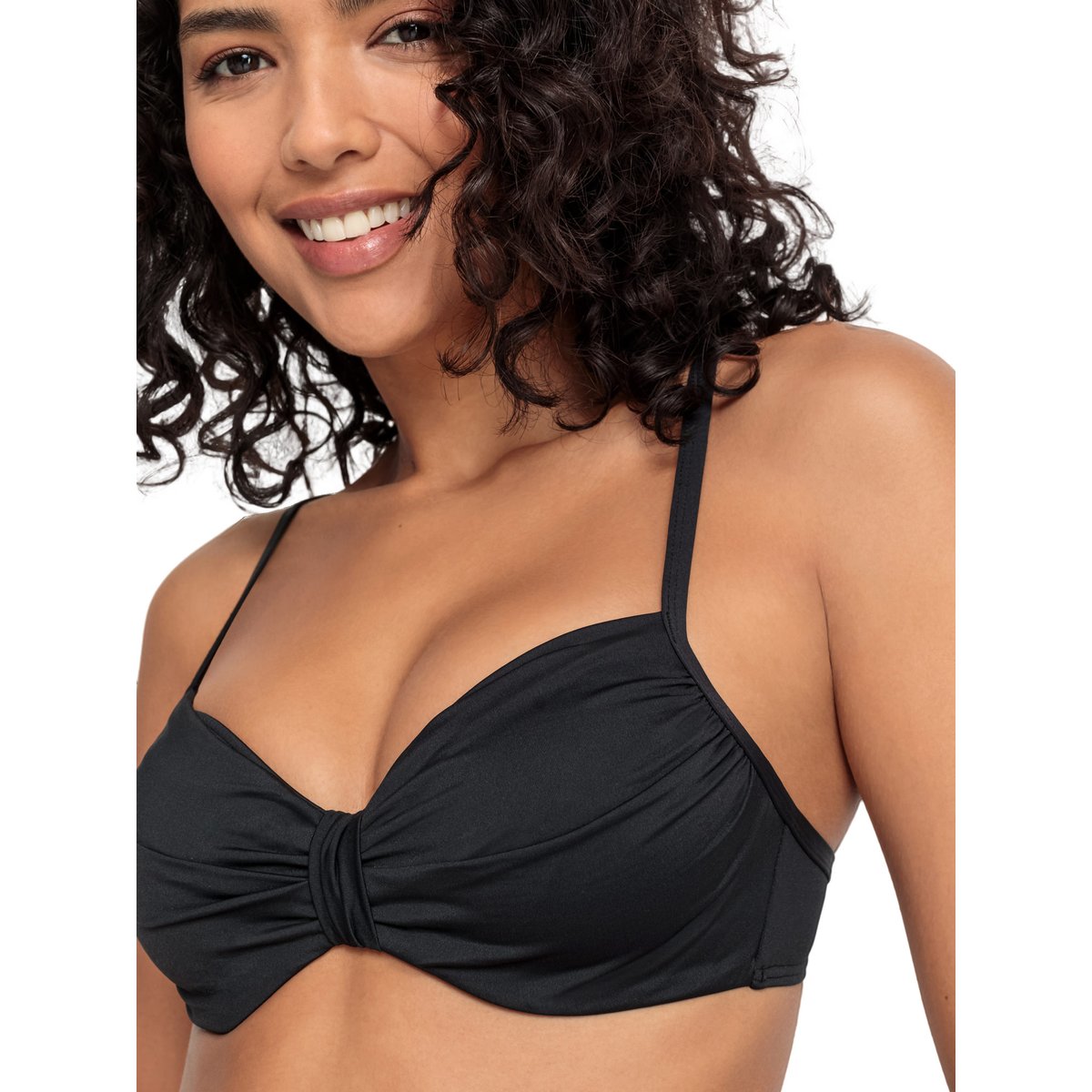 Haut maillot de bain armaturé Simple noir, LASCANA