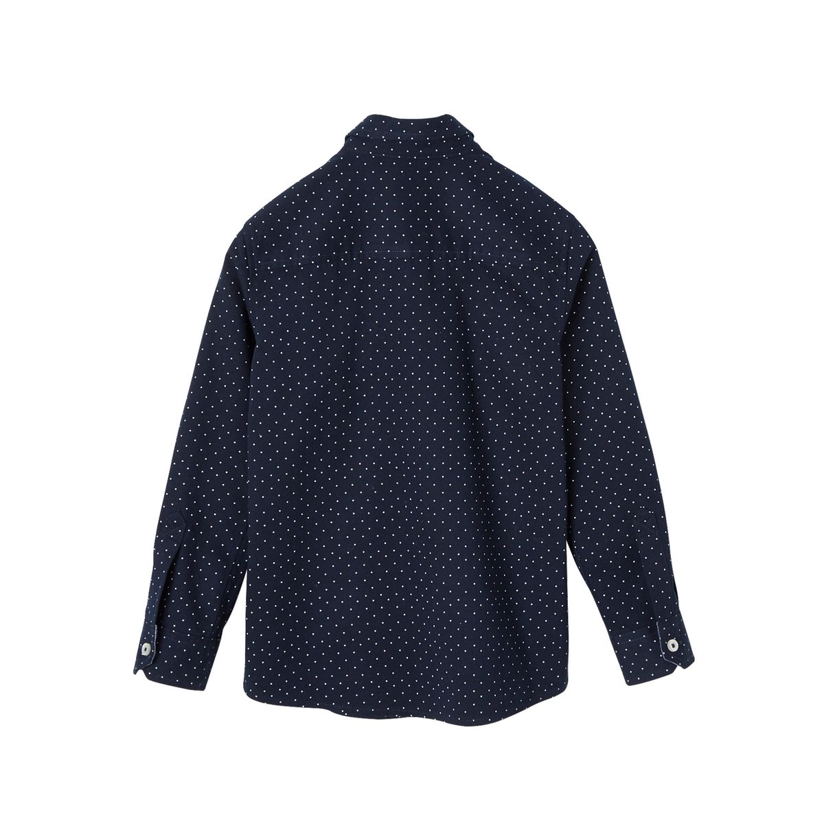 Chemise imprimée pois marine imprimé, VERTBAUDET