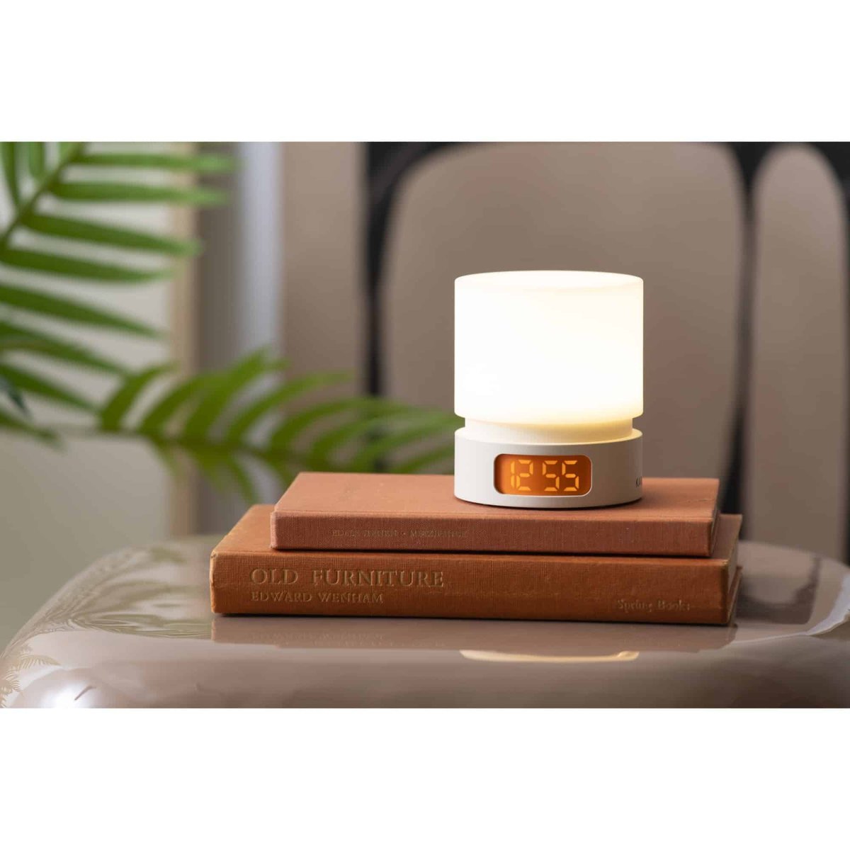Réveil Plastique PILLAR crème, KARLSSON