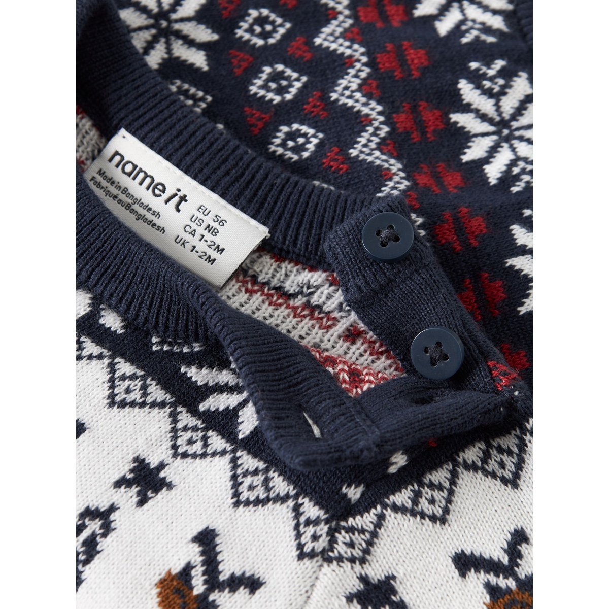 Pullover bleu - navy blazer1, NAME IT