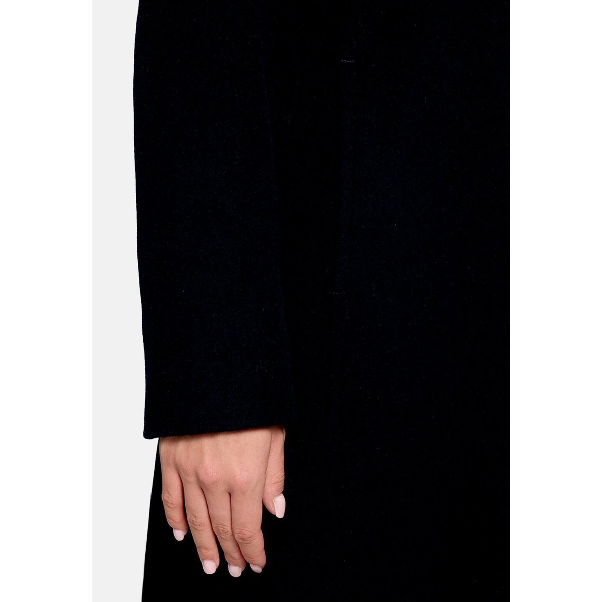 Manteau court à capuche bleu foncé, GIL BRET