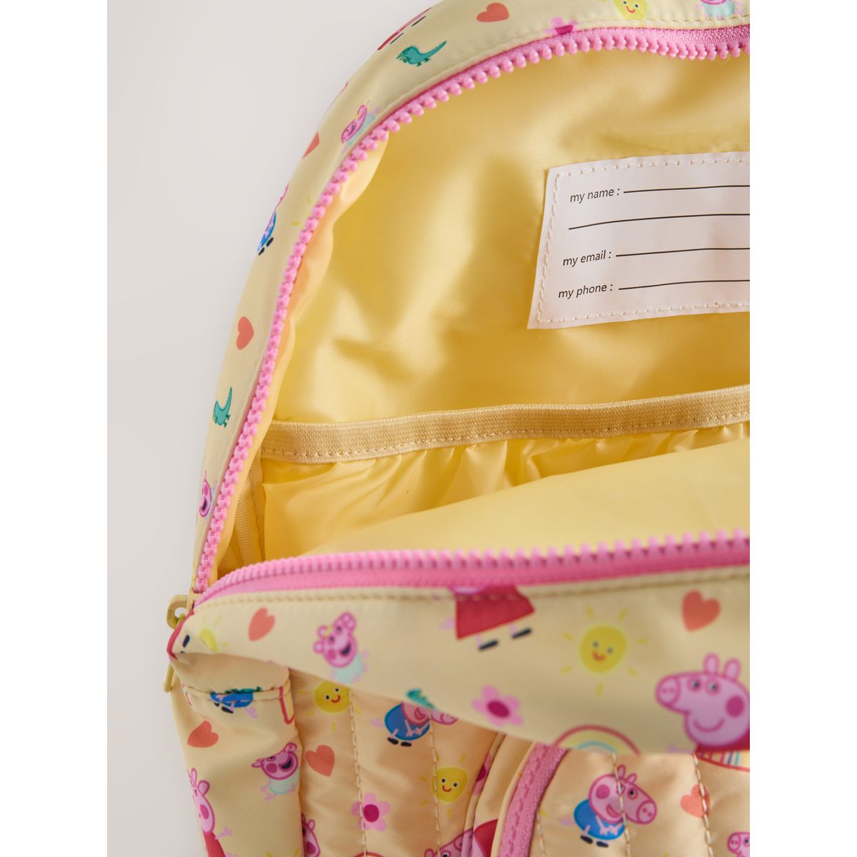 Sac à dos peppa pig jaune, NEXT