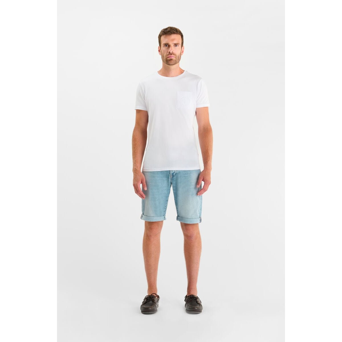 Bermuda short en jeans LANDRES blue, LE TEMPS DES CERISES