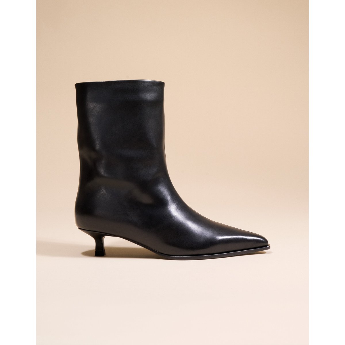 Bottines à bout pointu WRIGHT noir, MI MAI