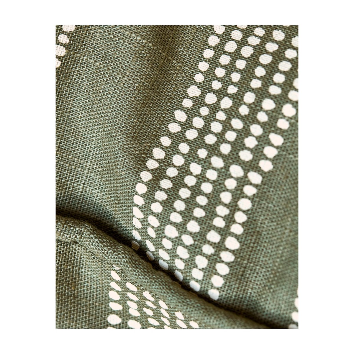 Housse de coussin Dotti vert, HOUSE DOCTOR