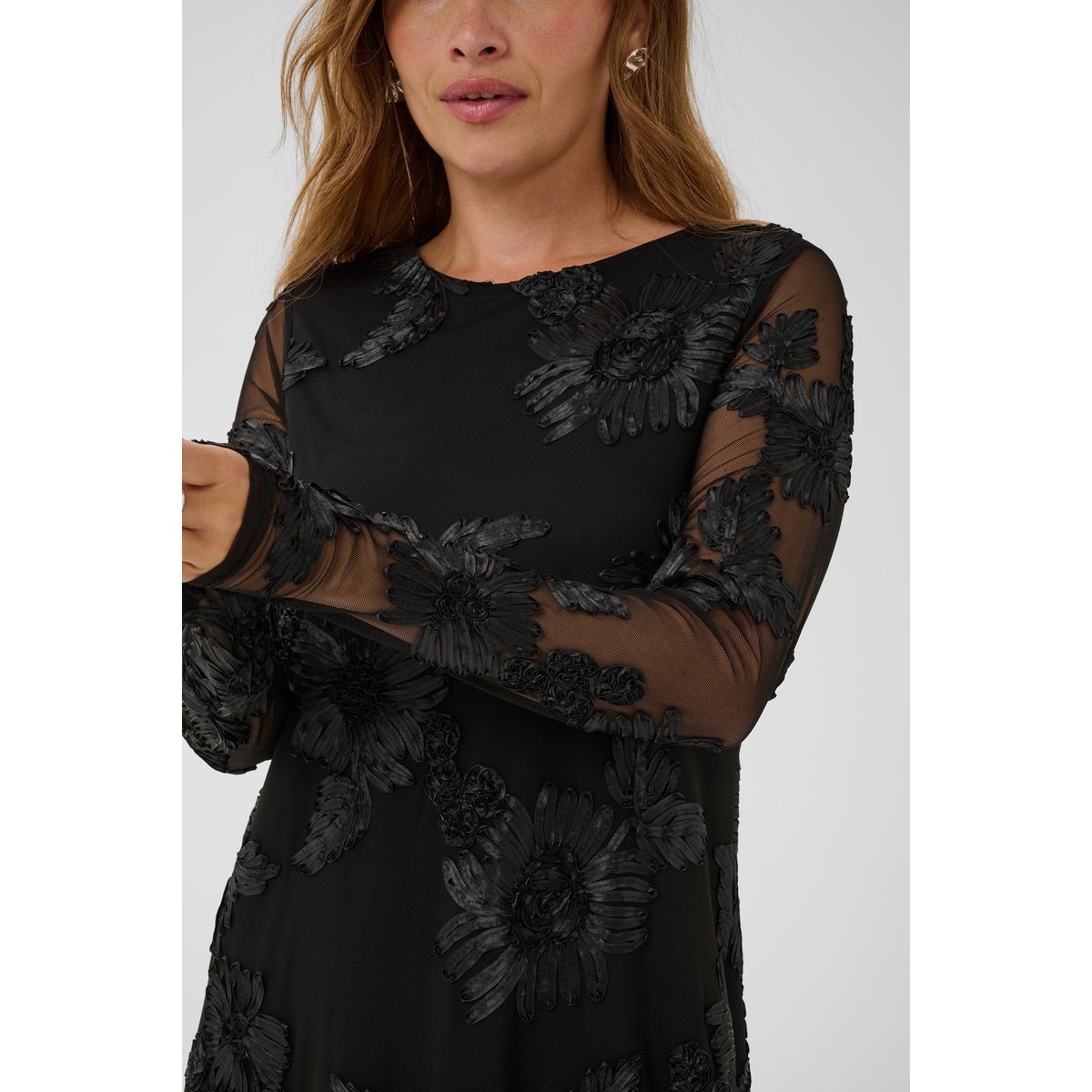 Robe noir black deep, KAFFE