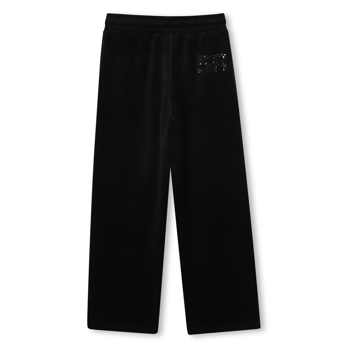Bas en maille à coupe large black, SONIA RYKIEL ENFANT