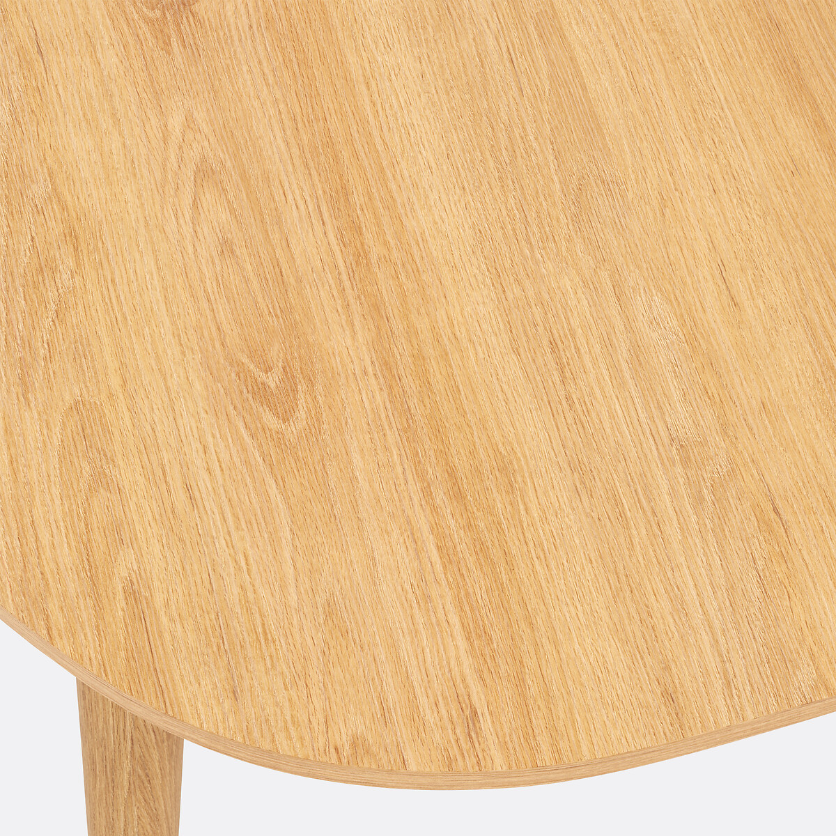 Biface 4-10 Seater Extending Dining Table in Oak and Veneer oak, LA REDOUTE INTERIEURS