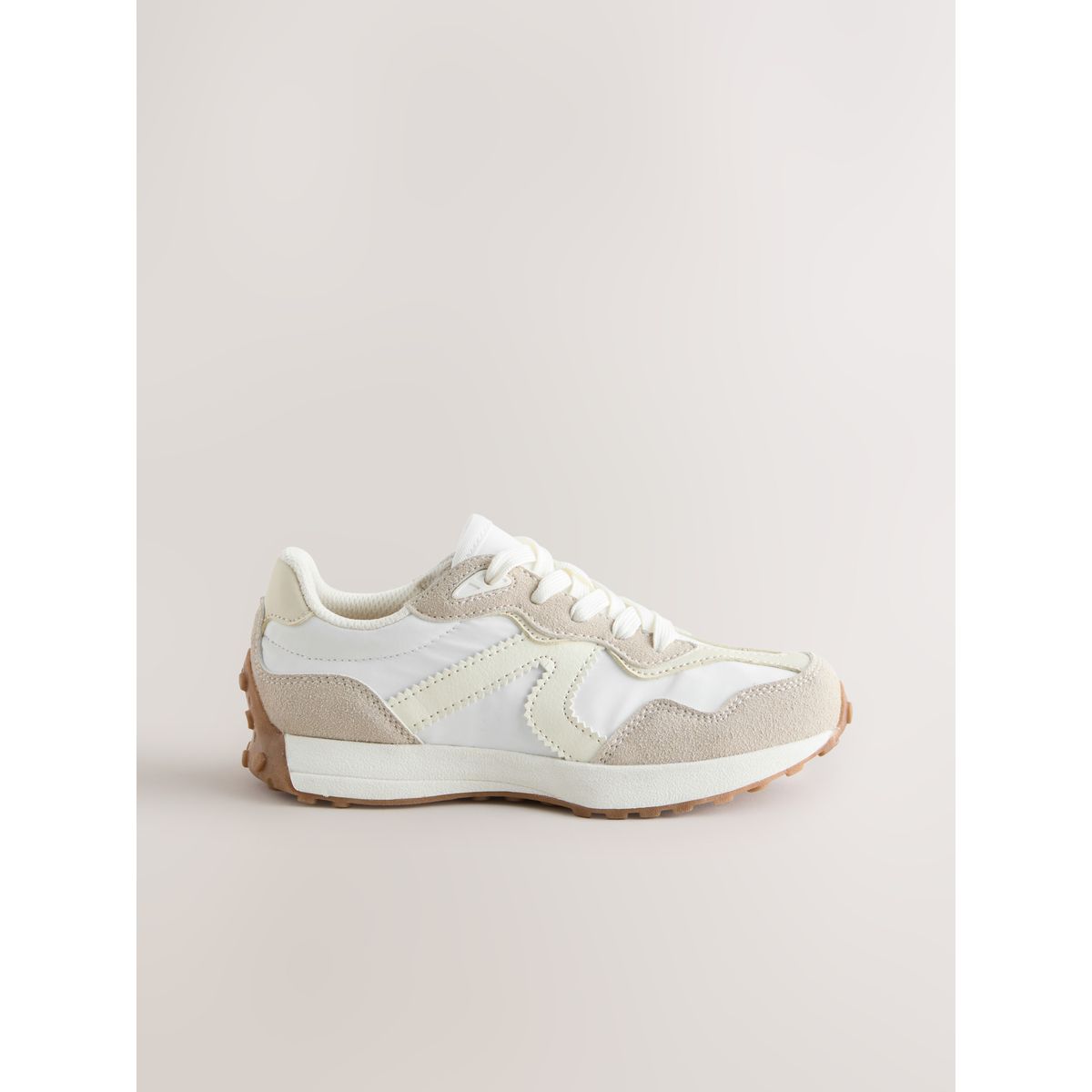 Baskets lifestyle à lacets blanc, NEXT
