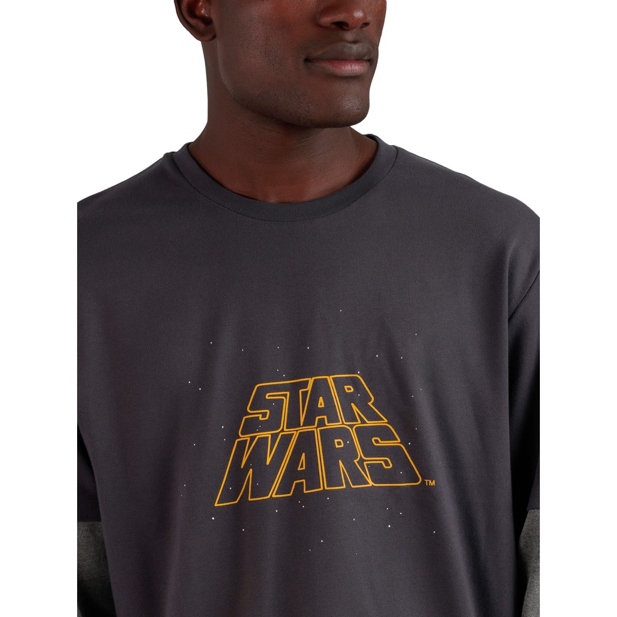 Pyjama pantalon et haut New Hope Star Wars gris, ADMAS