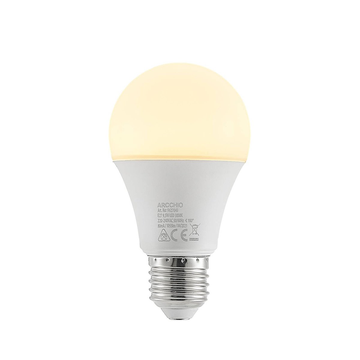 Ampoule E27 LED, E27 9,5W LED-Lampe couleur unique, ARCCHIO