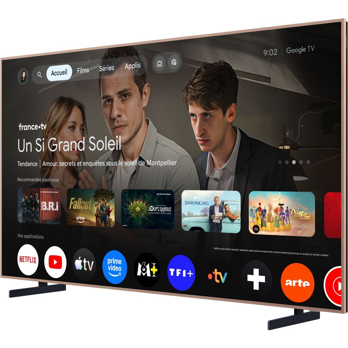 TV Mini LED 98A400 PRO (2026) 98" (249 cm) couleur unique, TCL