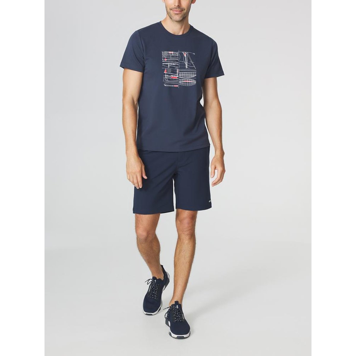 T-shirt manches courtes STANYTEE navy, TBS