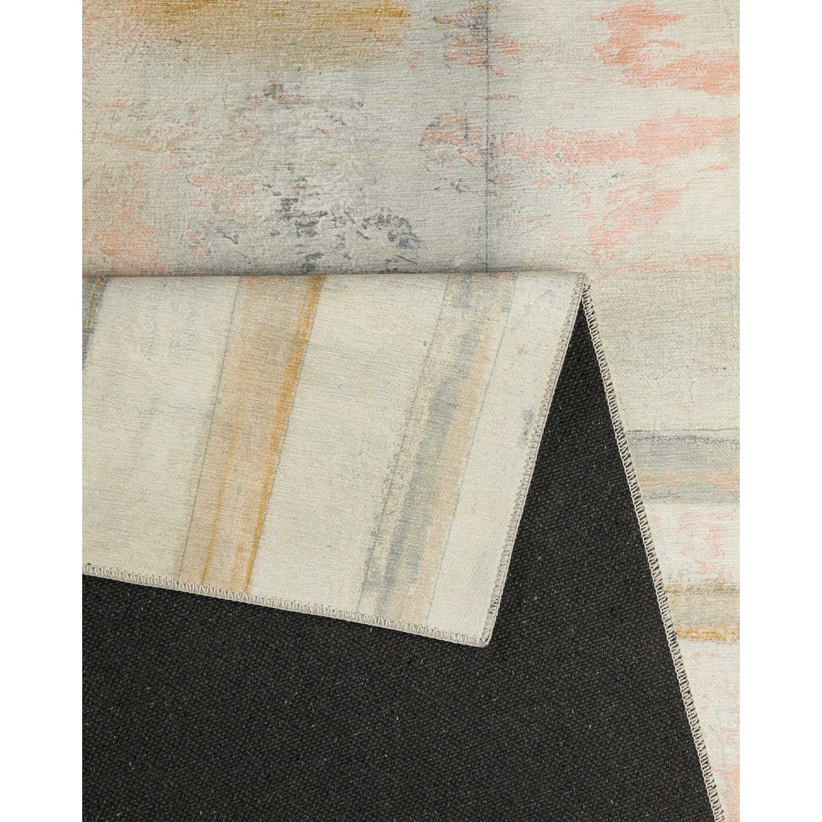 WECONhome Maui, tissé machine, coton, tapis tissé plat, certifié OEKO-TEX® (n° D20-0634) (70 x 120 cm, ocre) , Maui jaune ocre, ESPRIT