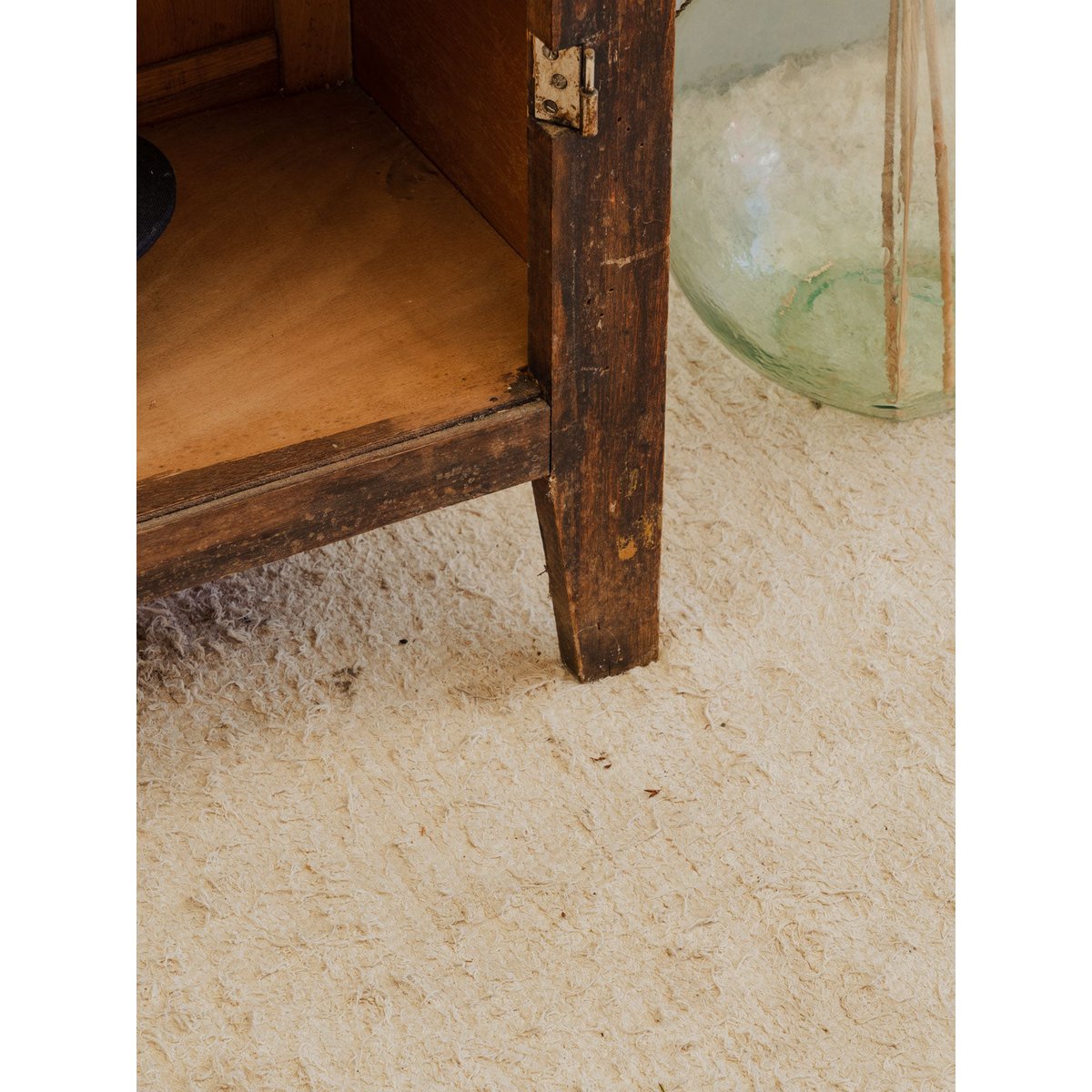 Étagère en bois Gaëlle N°1578 - Bon état bois foncé, DEBONGOUT