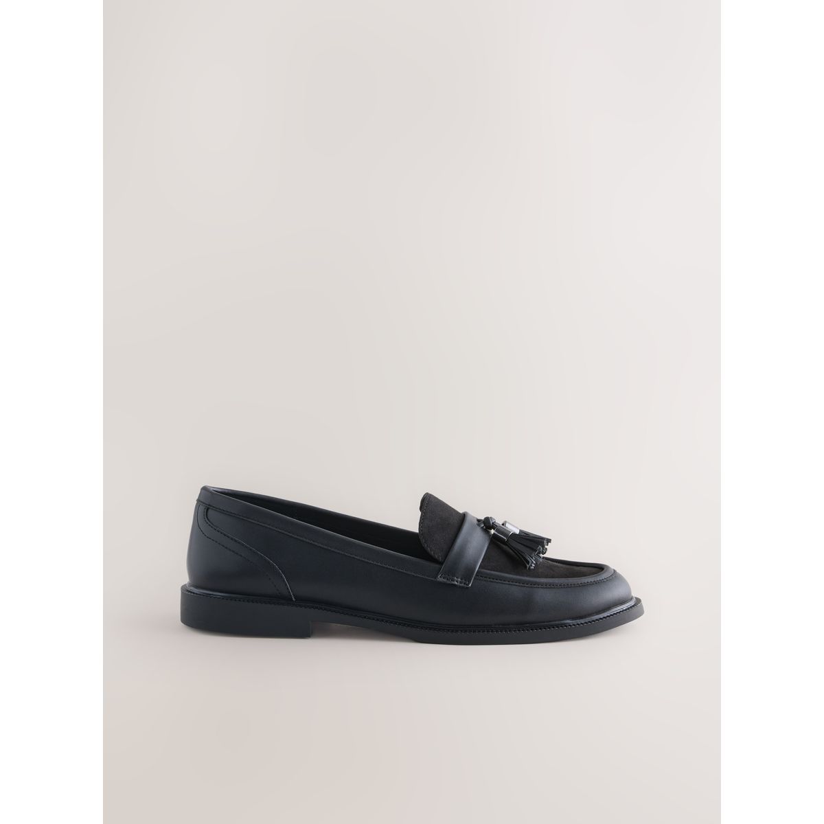 Mocassins à pampilles forever comfort noir, NEXT