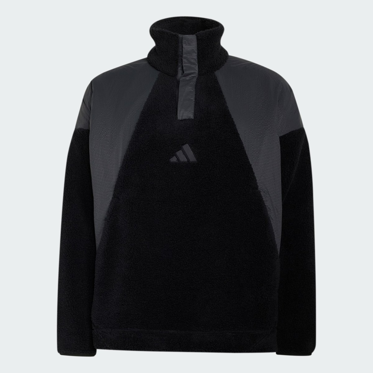 Pull-Over Terrex Xploric Climawarm High Pile Snap Pull-Over Terrex Xploric Climawarm High Pile Snap black, adidas Performance