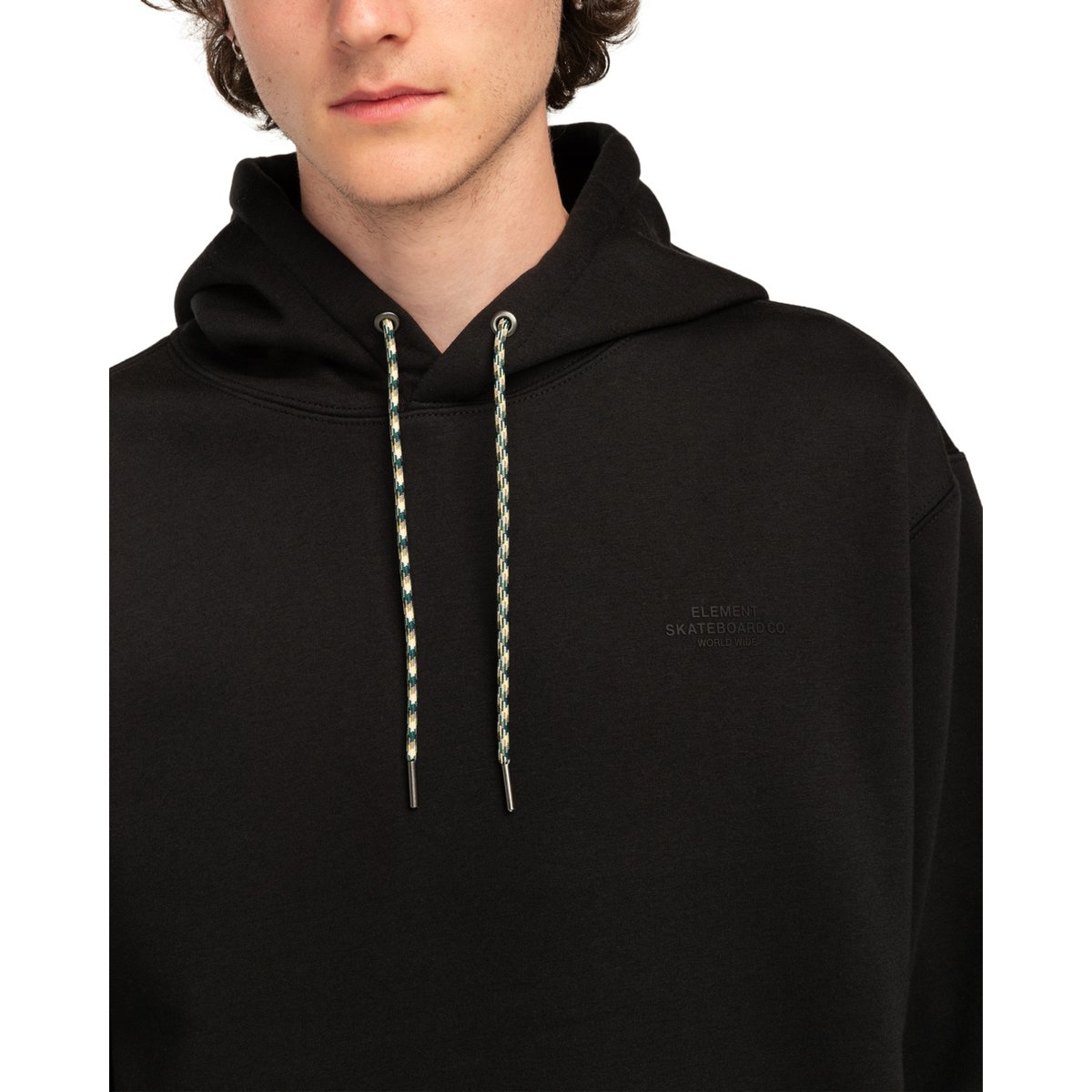 Sweat à capuche RAIN CORNELL noir flint black, ELEMENT