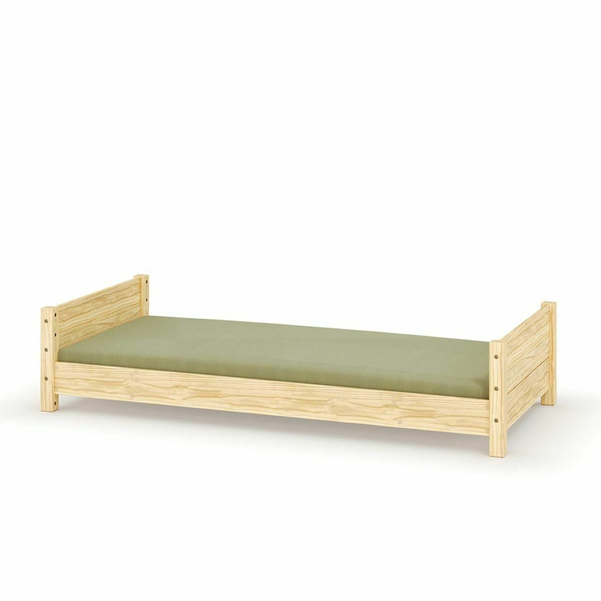 Lit enfant Montessori Bois massif LOUW bois, AKITEN RETAIL