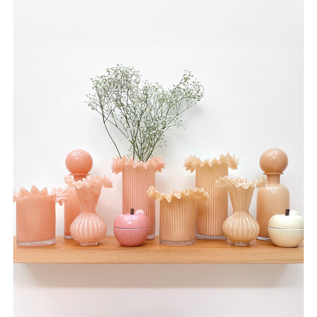 Boîte pomme rose, OPJET