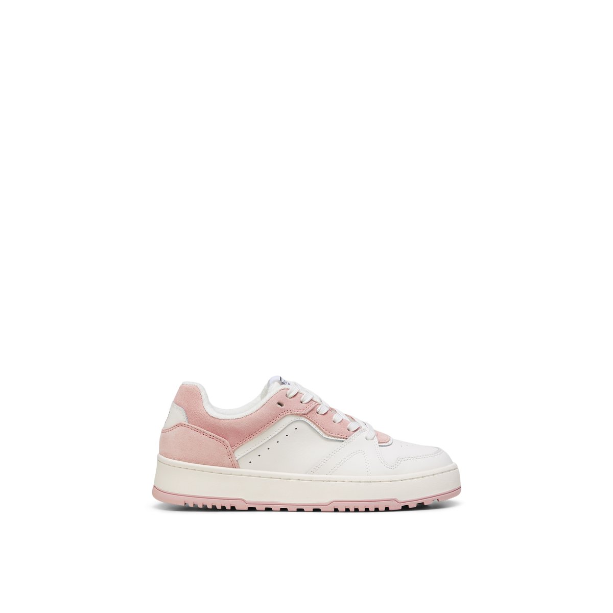 Baskets en cuir de vache de haute qualité blanc naturel, MARC O'POLO