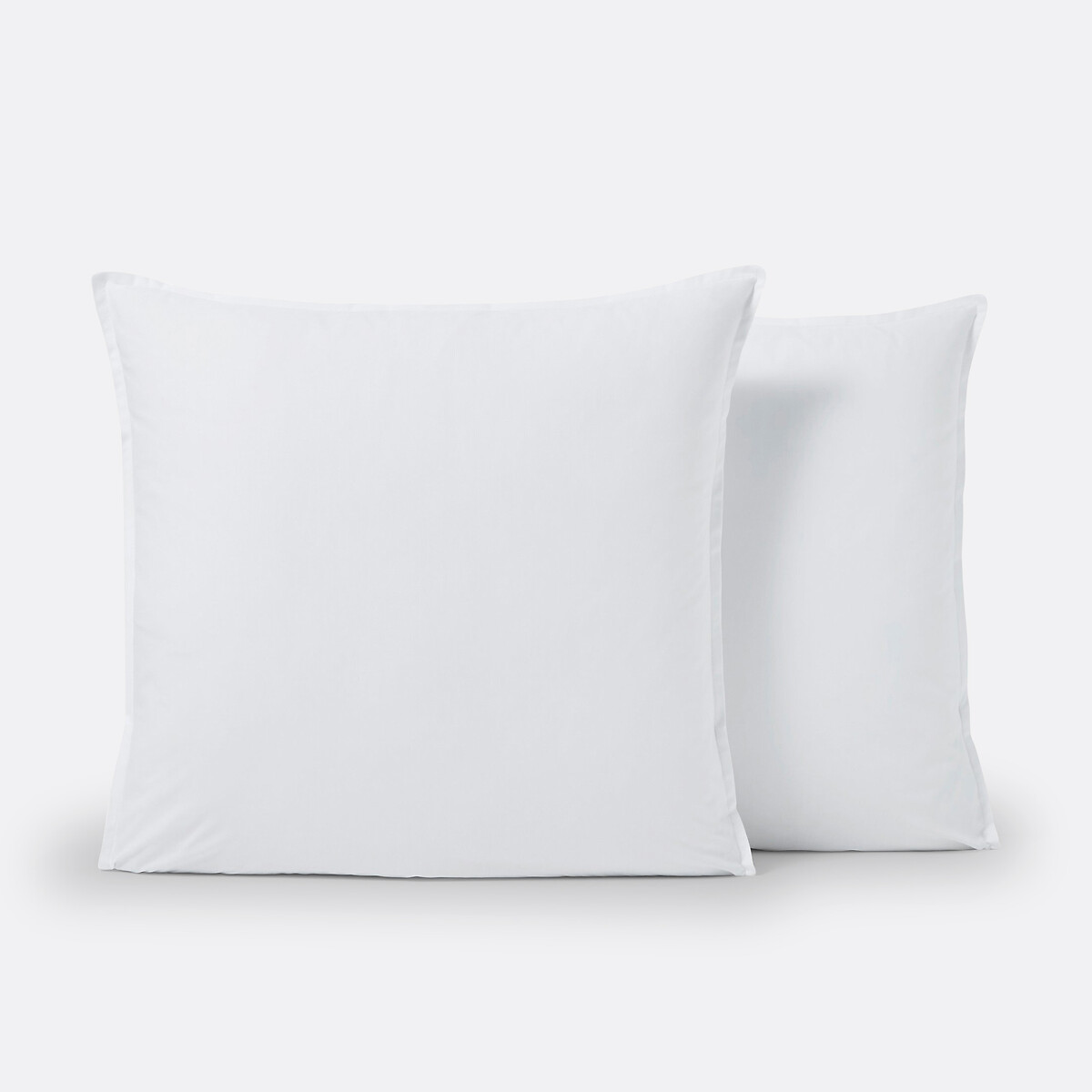 Funda de almohada lisa de percal de algodón orgánico 200 hilos, Scenario blanco, LA REDOUTE INTERIEURS