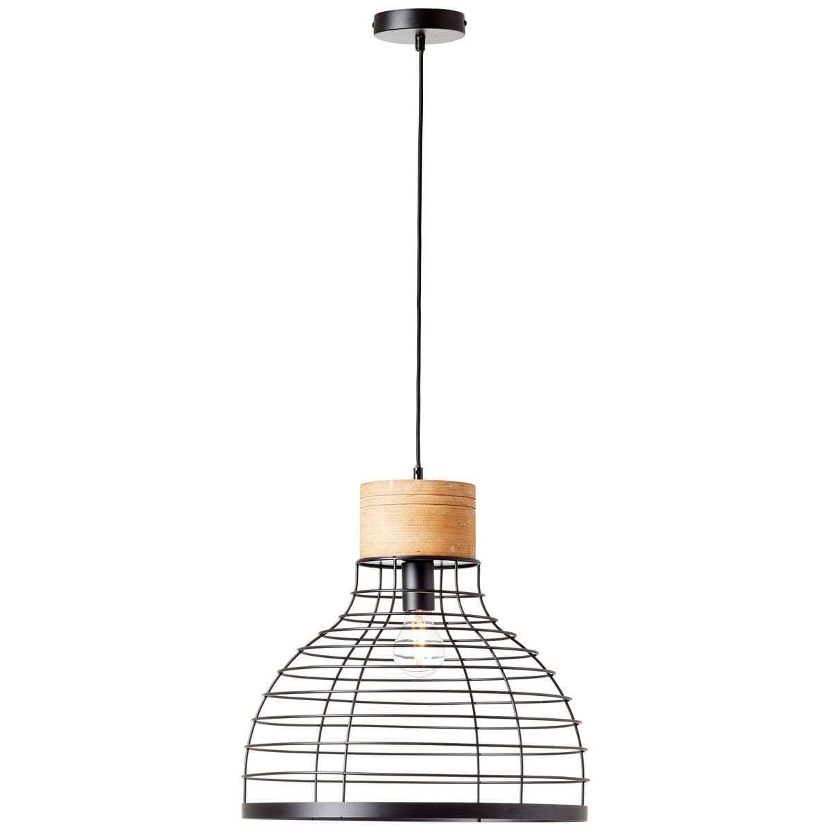 Suspension AVIA noir-bois, BRILLIANT
