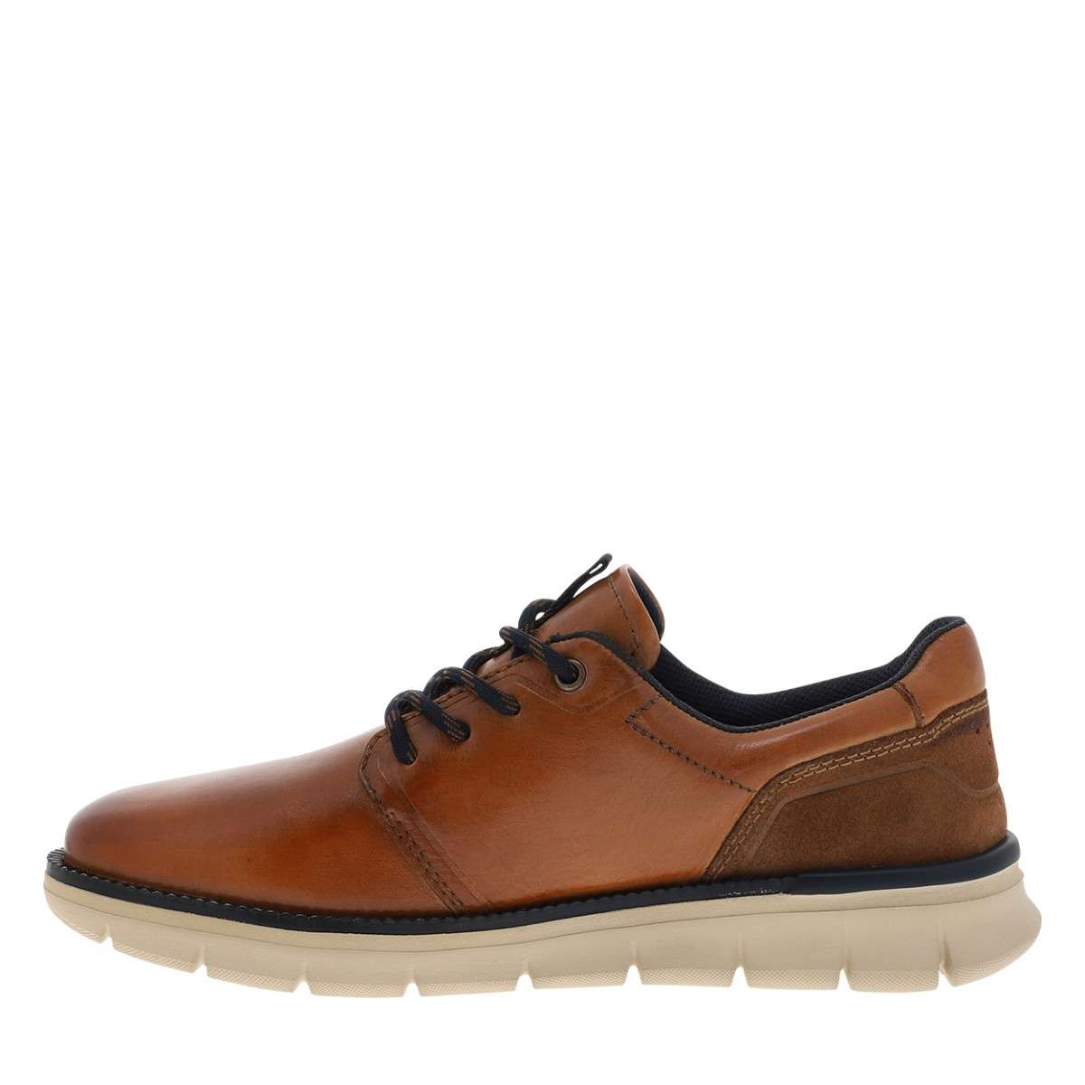 Sneakers cuir talon plat autre, BUGATTI