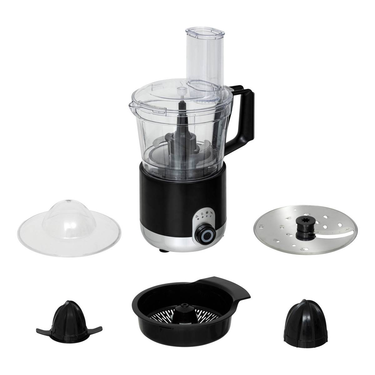 Robot de cuisine 24x17x35,5cm noir, 5FIVE SIMPLY SMART