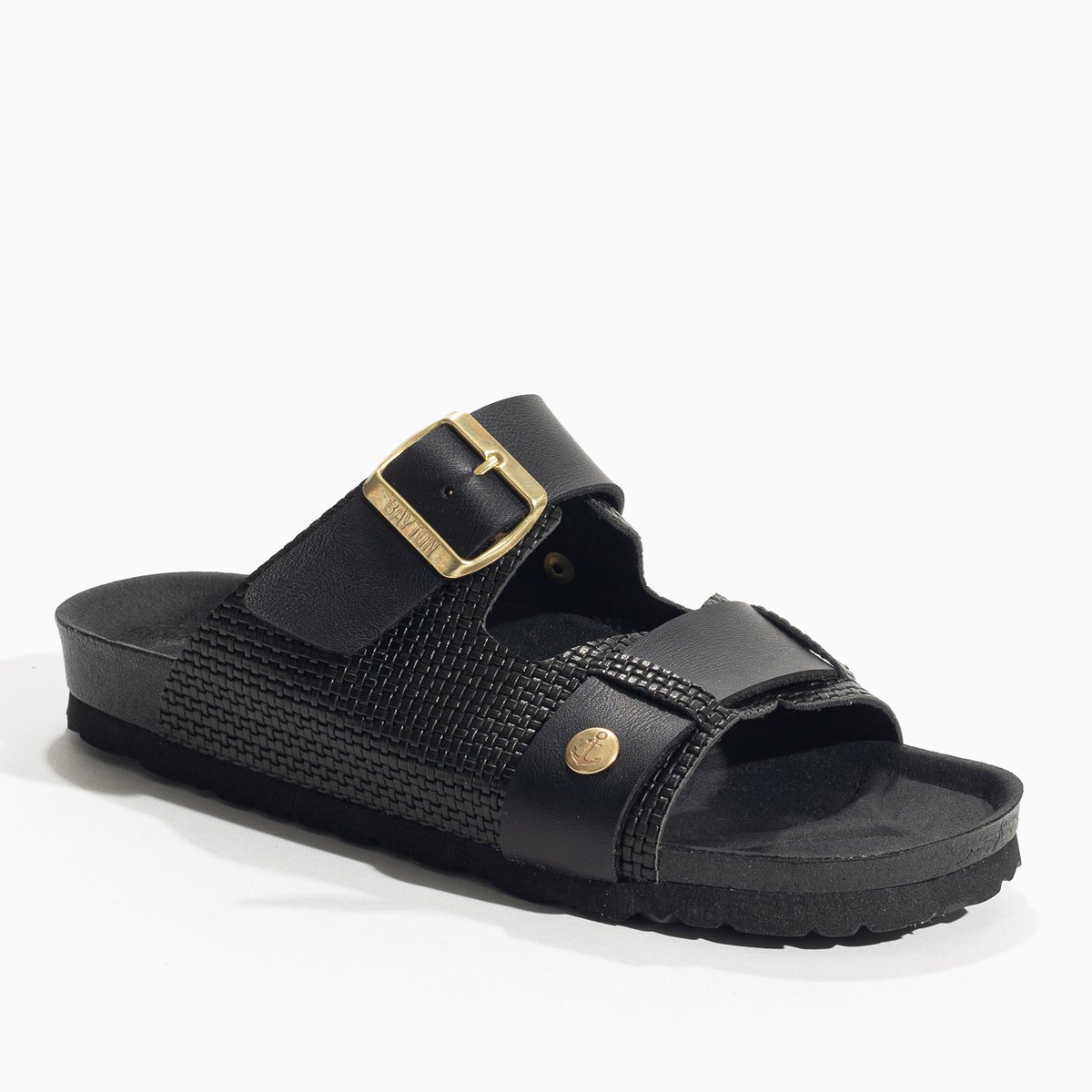 Sandales Vegan NARNIA noir, BAYTON