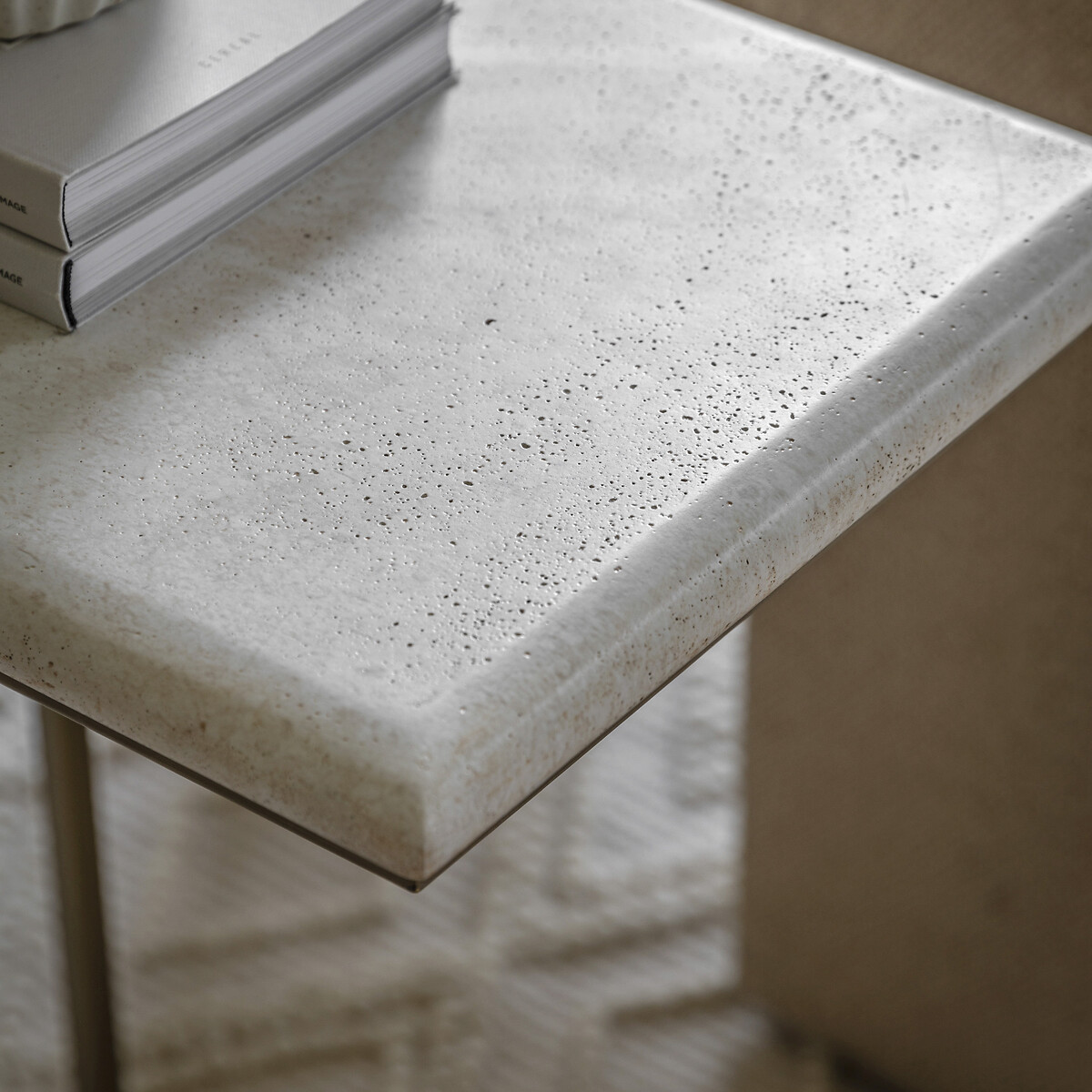 Medina Travertine Supper Table travertine, SO'HOME