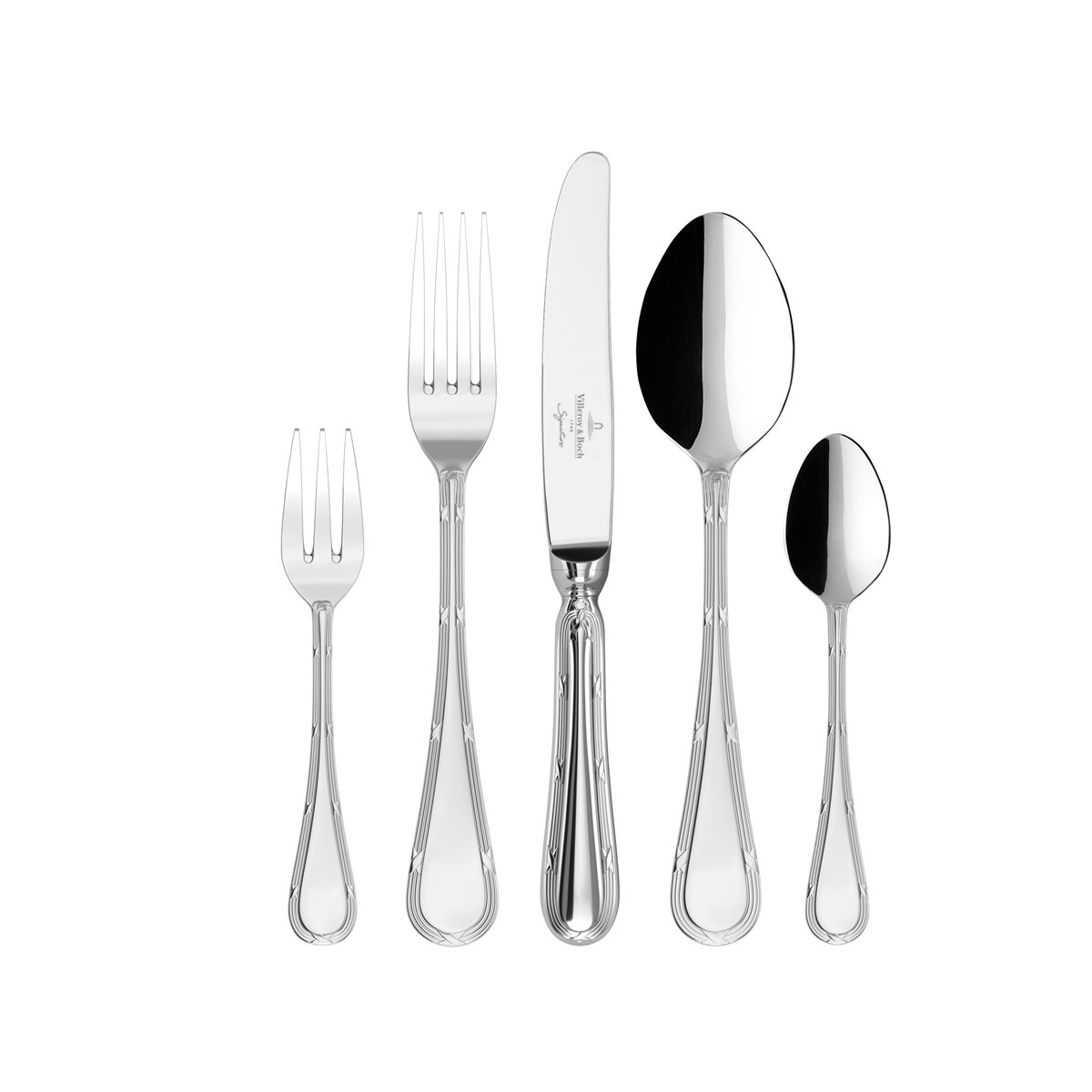Ménagère 30Pcs. KREUZBAND SEPTFONTAINES couleur unique, VILLEROY & BOCH SIGNATURE