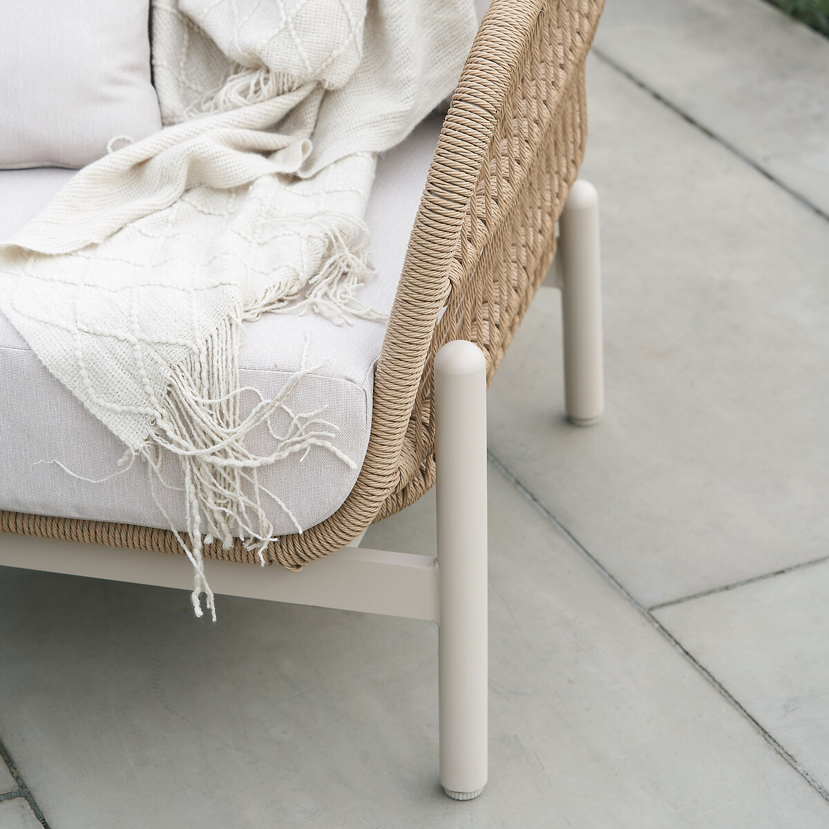 Bellagio Garden 2 Seater Bistro Set stone beige, SO'HOME