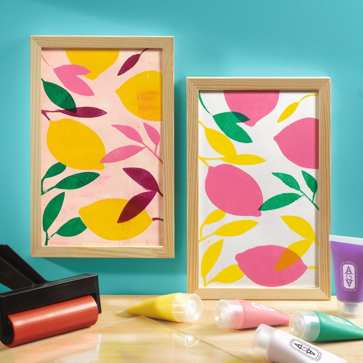 Coffret Atelier 46 - Impression Gel couleur unique, DJECO