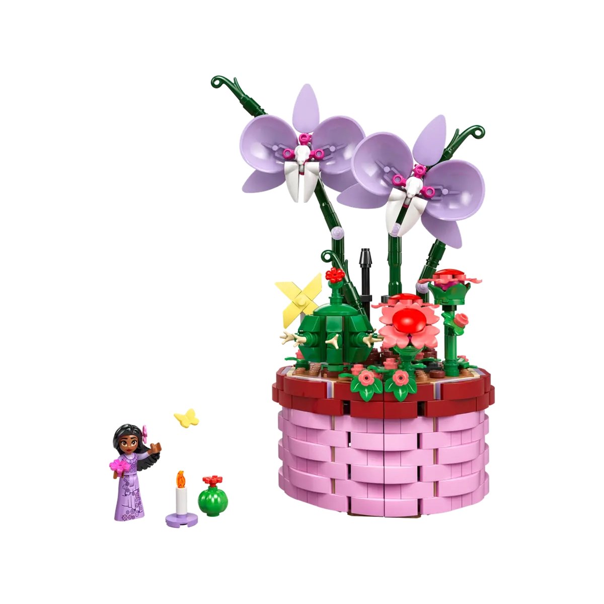 LEGO Disney Encanto : Le pot de fleurs d'Isabela - Set de construction créatif multicolore, LEGO